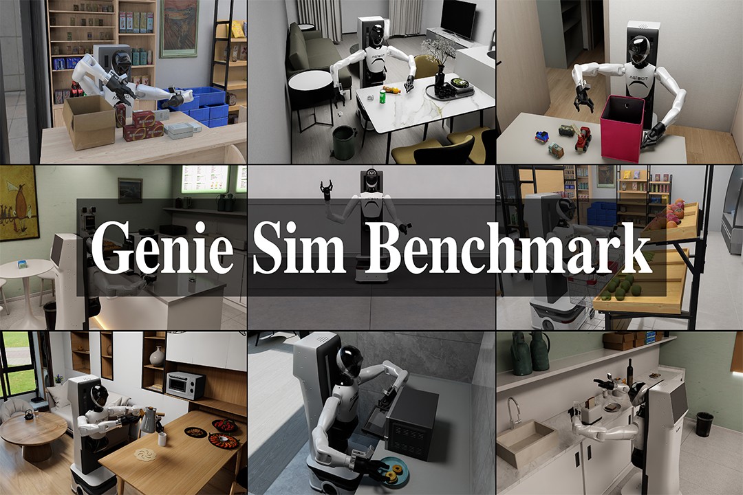 再掀開源浪潮！智元機器人發(fā)布并開源仿真評測工具Genie Sim Benchma...